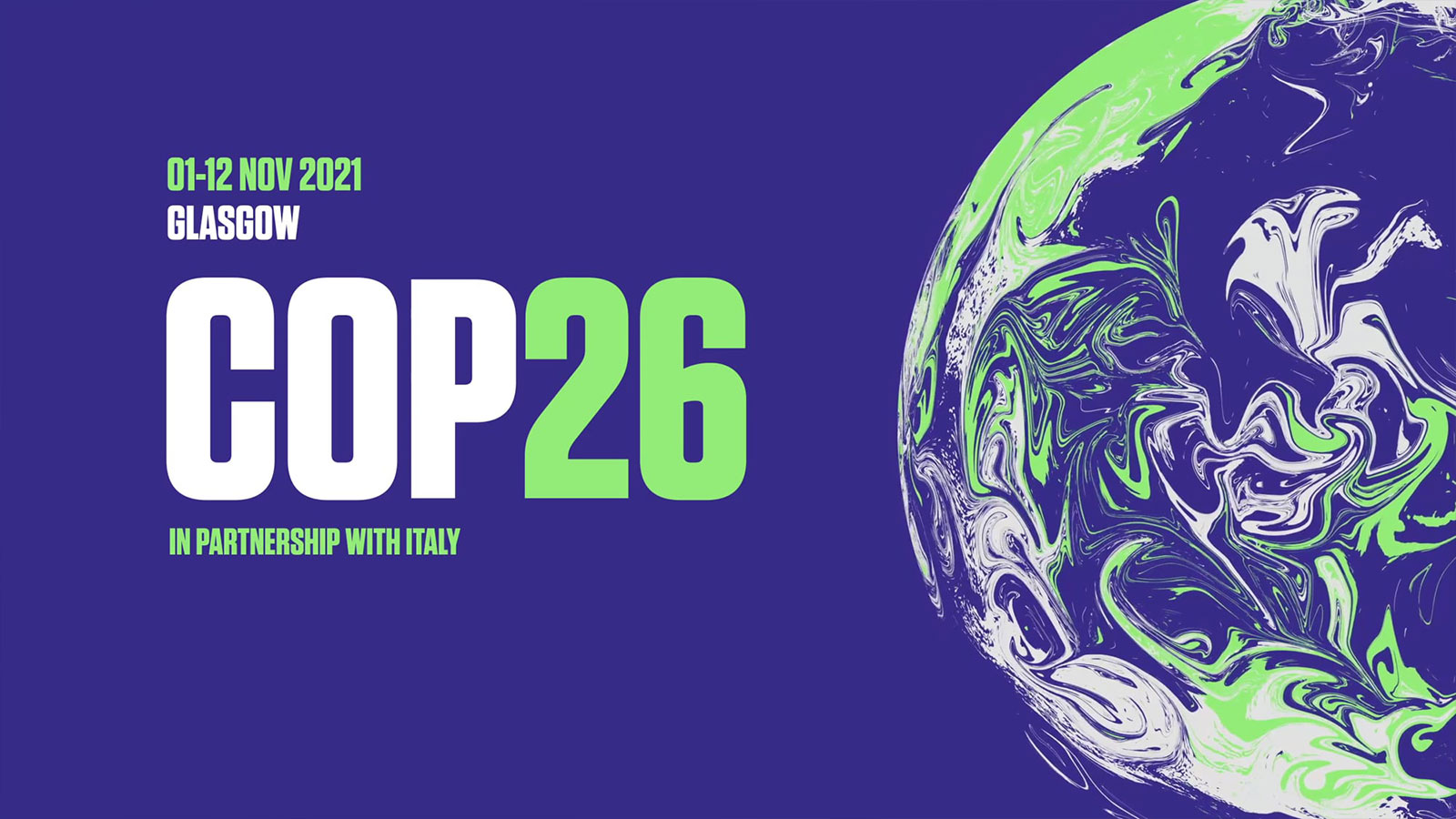 Cover graphic for the COP26 Prayer Points booklet