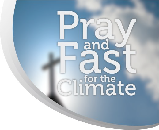 Graphic listing the WEA Sustainability Center's February 2023 climate prayer points for the Pray and Fast for Climate initiative